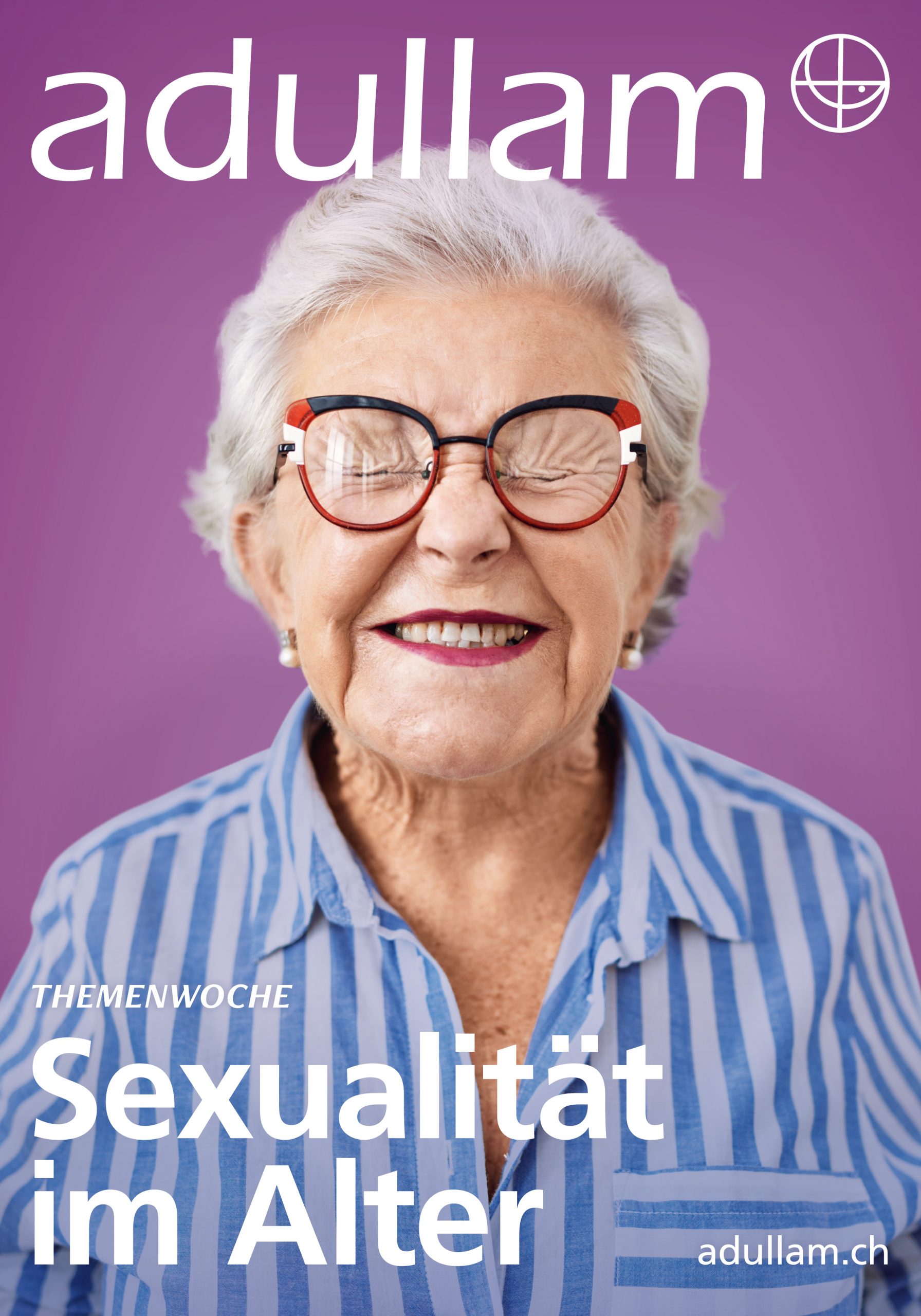 Plakat 1 der Kampagne "Sexualität im Alter"