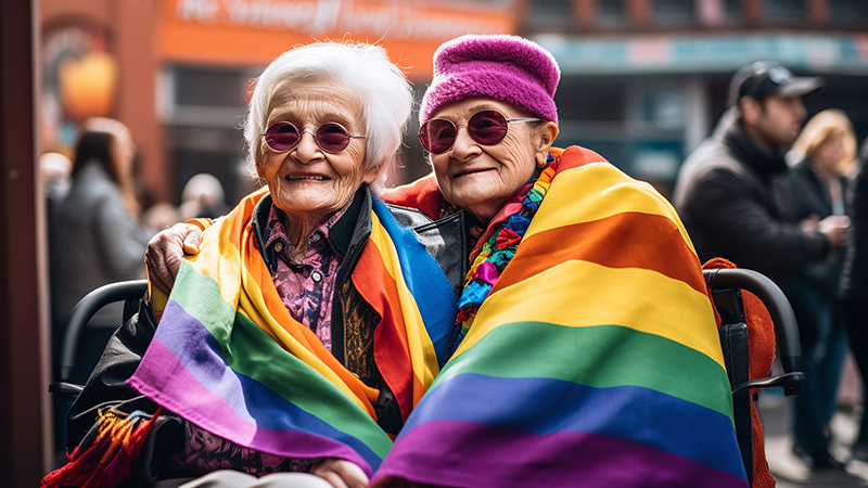 Unsichtbar im Alter: Queere Menschen in Pflegeheimen